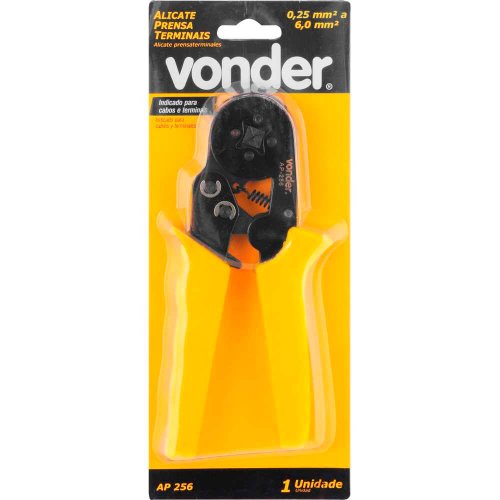 Alicate Prensa Terminais Tubular AP-256 - Vonder