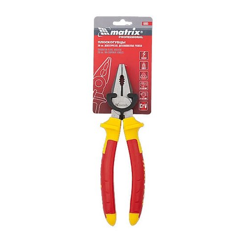 Alicate Universal VDE 8" 200mm CRV Polido Cabo Isolado 1000V - MTX