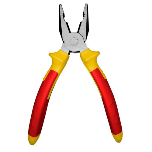 Alicate Universal VDE 8" 200mm CRV Polido Cabo Isolado 1000V - MTX