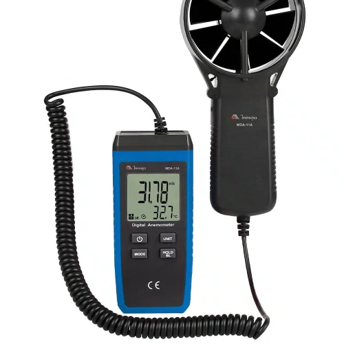 Anemômetro Digital com Display Duplo MDA-11A - Minipa