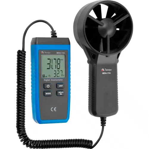 Anemômetro Digital com Display Duplo MDA-11A - Minipa