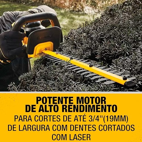 Aparador de Cerca Viva DCHT820B 22" 20V MAX LI-ION Brushless - Dewalt