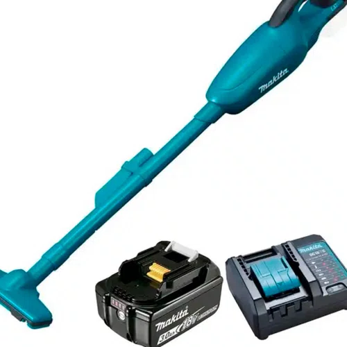 Aspirador de Pó à Bateria DCL180Z + Bateria BL1830B + Carregador DC18WC - Makita