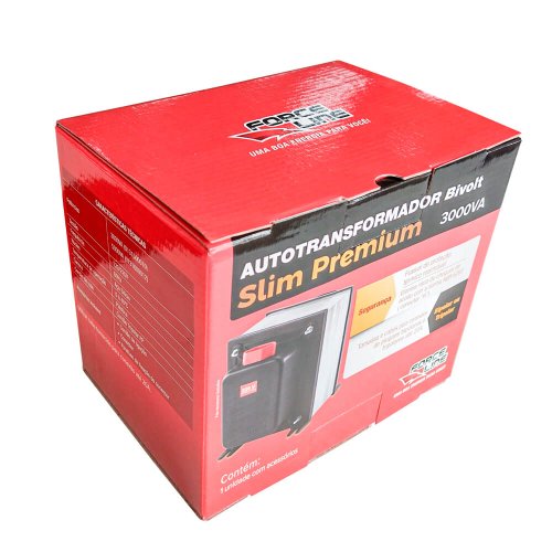 Autotransformador 5000VA Slim Premium - Force Line