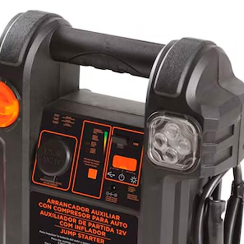 Auxiliar de Partida e Inflador 12V 7AH 350A Bivolt - Black & Decker