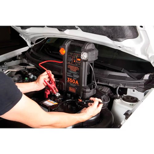 Auxiliar de Partida e Inflador 12V 7AH 350A Bivolt - Black & Decker