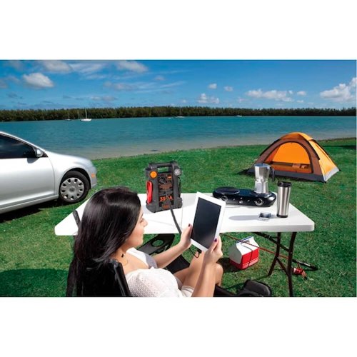 Auxiliar de Partida e Inflador 12V 7AH 350A Bivolt - Black & Decker