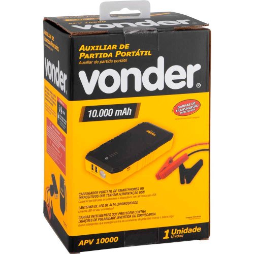 Auxiliar de Partida Portátil APV 10000 - Vonder