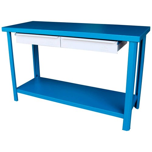 Bancada  com 2 Gavetas 140cm x 54cm x 86cm 152A - Fercar