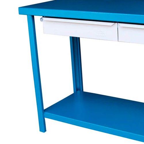 Bancada Fercar com 2 Gavetas 140cm x 54cm x 86cm 152A