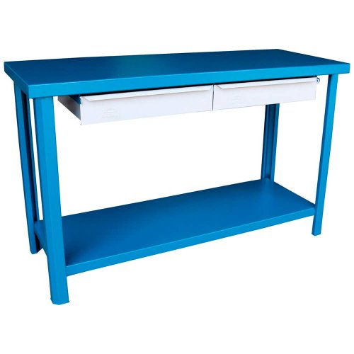 Bancada Fercar com 2 Gavetas 140cm x 54cm x 86cm 152A