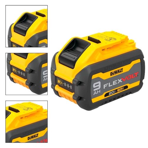 Bateria 20v 60V Flexvolt LI-ION 9.0Ah - DCB609-B3 - Dewalt