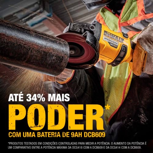 Bateria 20v 60V Flexvolt LI-ION 9.0Ah - DCB609-B3 - Dewalt