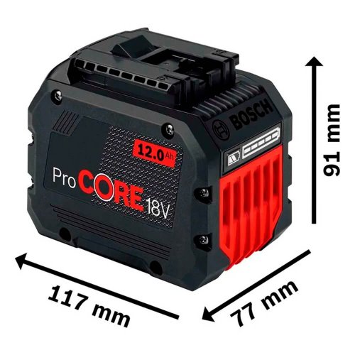 Bateria de Íons de Lítio Bosch ProCORE 18V 12,0Ah - Bosch
