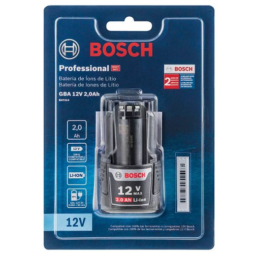 Bateria Li-Ion 0A00 GBA 12 V Max 2.0AH - Bosch
