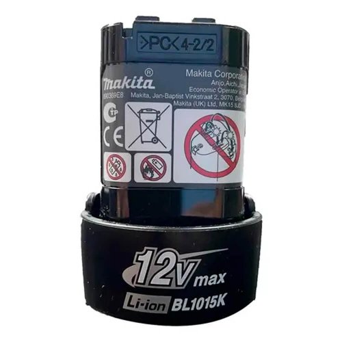 Bateria LI-ION 12V 1.5ah Cluster BL1015K - 1915F9-6 - Makita