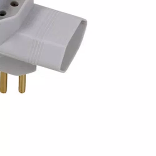 Benjamin 3 Saídas 2P + T 10A 250V Cinza - Pluzie