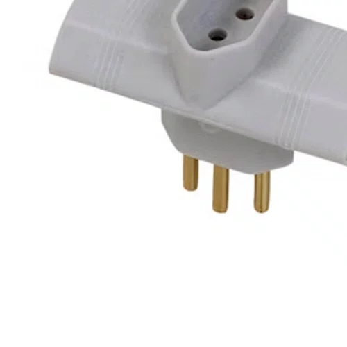 Benjamin 3 Saídas 2P + T 10A 250V Cinza - Pluzie