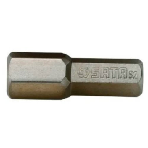 Bit Hexagonal 1/4" x 25mm x 6mm com 5 peças - Sata