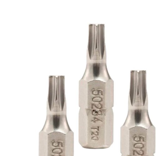 Bit Torx T 1/4" x 25mm x T20 com 5 peças - Sata