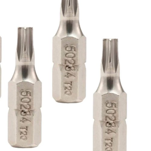 Bit Torx T 1/4" x 25mm x T20 com 5 peças - Sata