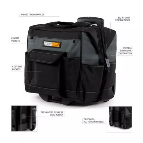 Bolsa para Ferramentas com Rodas 14" - Toughbuilt