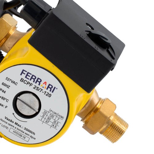 Bomba de Circulação e Pressurizadora BCPF 25/7 120W 127V - Ferrari