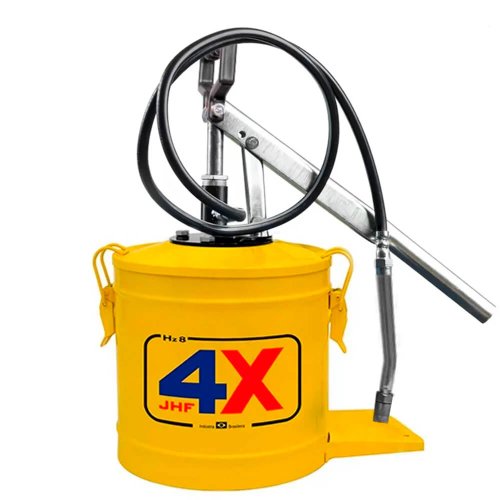 Bomba Manual para Graxa 7kg HZ-8 Amarela Graxa Comum - Hydronlubz