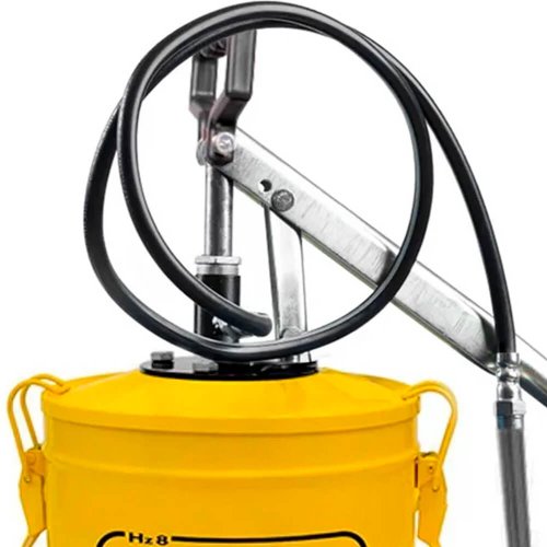Bomba Manual para Graxa 7kg HZ-8 Amarela Graxa Comum - Hydronlubz