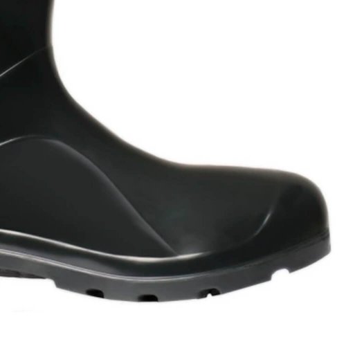 Bota PVC Preta com Forro sem Bico N° 41 Ref.204 - 002248 - Cartom