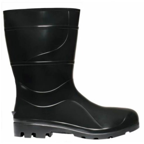 Bota PVC Preta com Forro sem Bico N° 42 Ref.204 - 002249 - Cartom