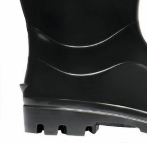 Bota PVC Preta com Forro sem Bico N° 42 Ref.204 - 002249 - Cartom