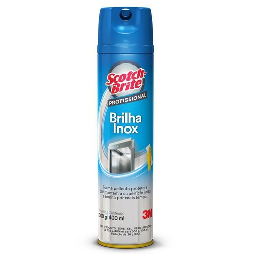 Brilha Inox Scotch Brite 400ml - 3M