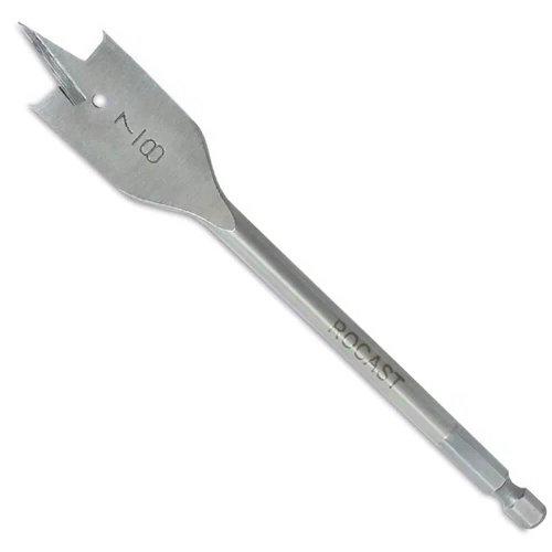 Broca Chata para Madeira 1/4" - Rocast