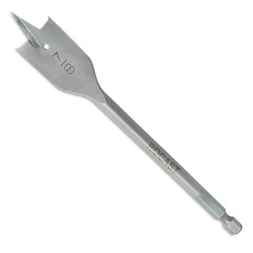 Broca Chata para Madeira 1" - Rocast