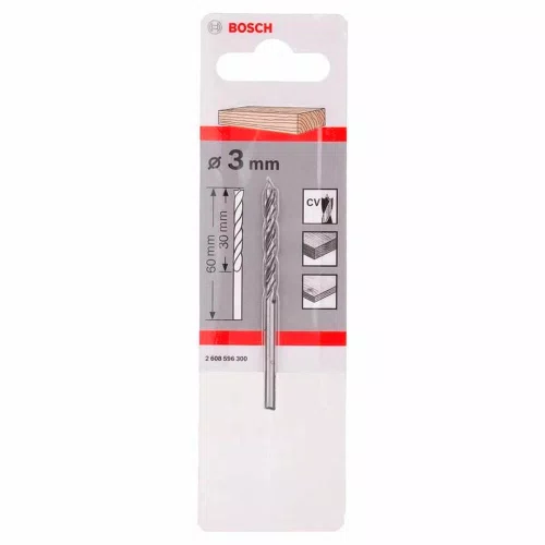 Broca com 3 pontas para Madeira 7.0mm - 2608596304 - Bosch