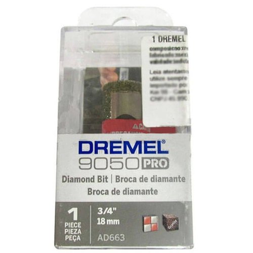 Broca Diamantada AD663 3/4" - Dremel