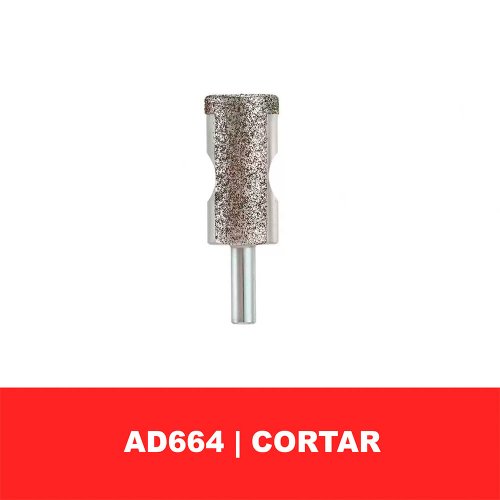 Broca Diamantada Descontinuada AD664 9050Pro De 25mm - Dremel