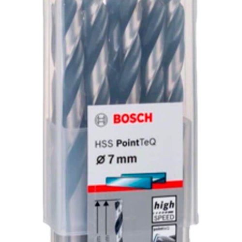 Broca HSS PointTeQ 7mm Com 10 Peças - Bosch