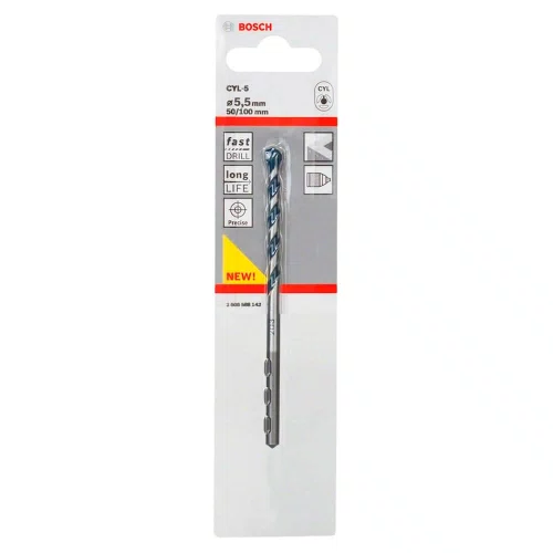 Broca para Concreto CYL-5 5.5 x 50 x 100 - Bosch