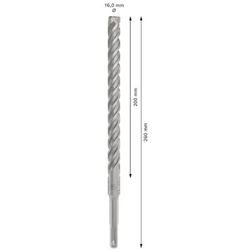 Broca SDS Plus 5X 13 x 200 x 260mm - 2608833815 - Bosch