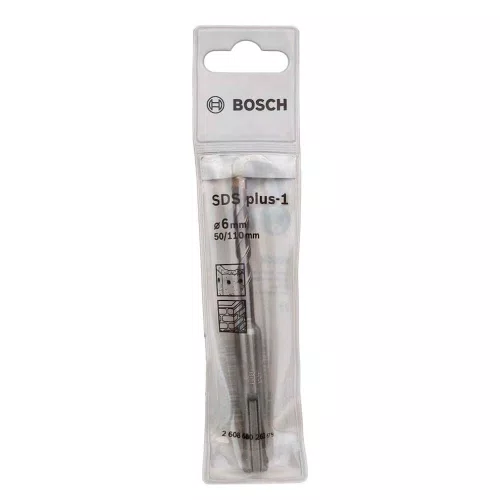 Broca SDS-PLUS 6 x 110mm S1 para Concreto - 2608680262 - Bosch