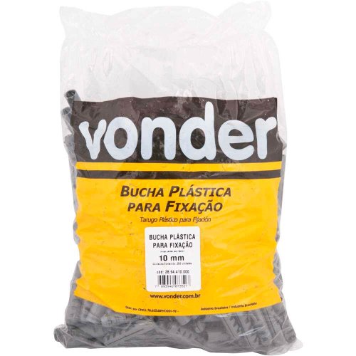 Bucha (E) Plástica F-10 50 peças - Vonder