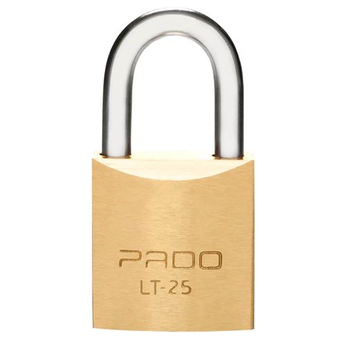 Cadeado 25 mm LT-25 Latão Segredos Iguais com 2 Chaves - Pado