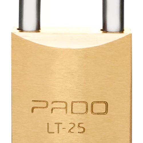 Cadeado 25 mm LT-25 Latão Segredos Iguais com 2 Chaves - Pado