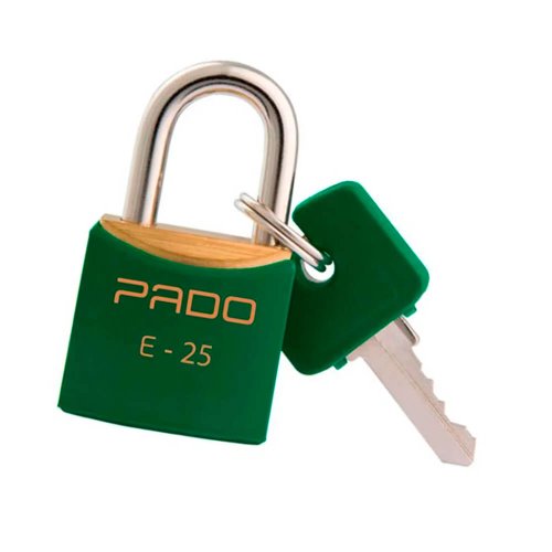 Cadeado 25mm E-25 Verde - Pado