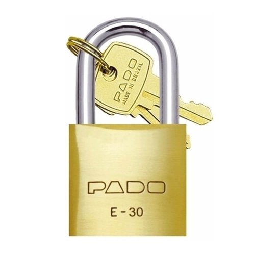 Cadeado 30 mm E-30 Latão - Pado