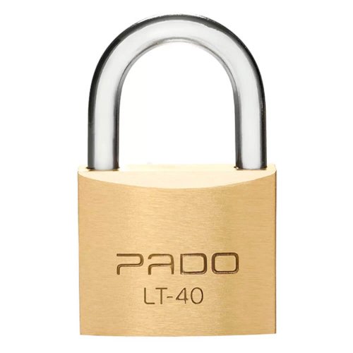 Cadeado 40 mm LT-40 Latão Segredos Iguais S1 - Pado