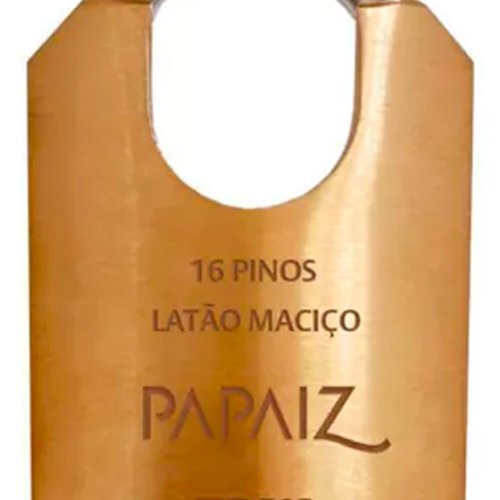 Cadeado 50mm com Chave Tetra CTR Reforçado - Papaiz