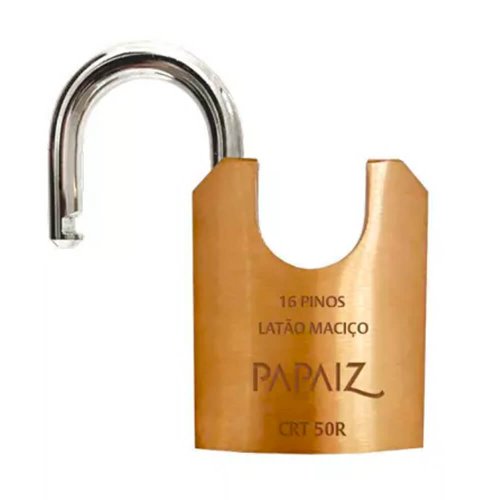 Cadeado 50mm com Chave Tetra CTR Reforçado - Papaiz